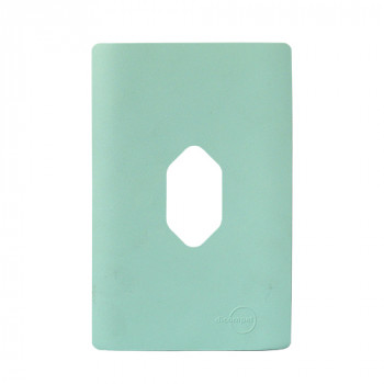 Placa p/ 1 Tomada Vertical 4x2 - Novara Siciliano